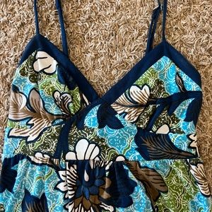 Merona sz Small floral maxi dress.